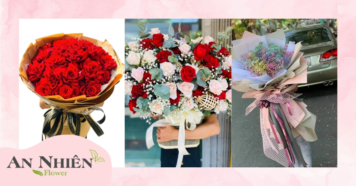 Các kiểu hoa 20/10 đẹp