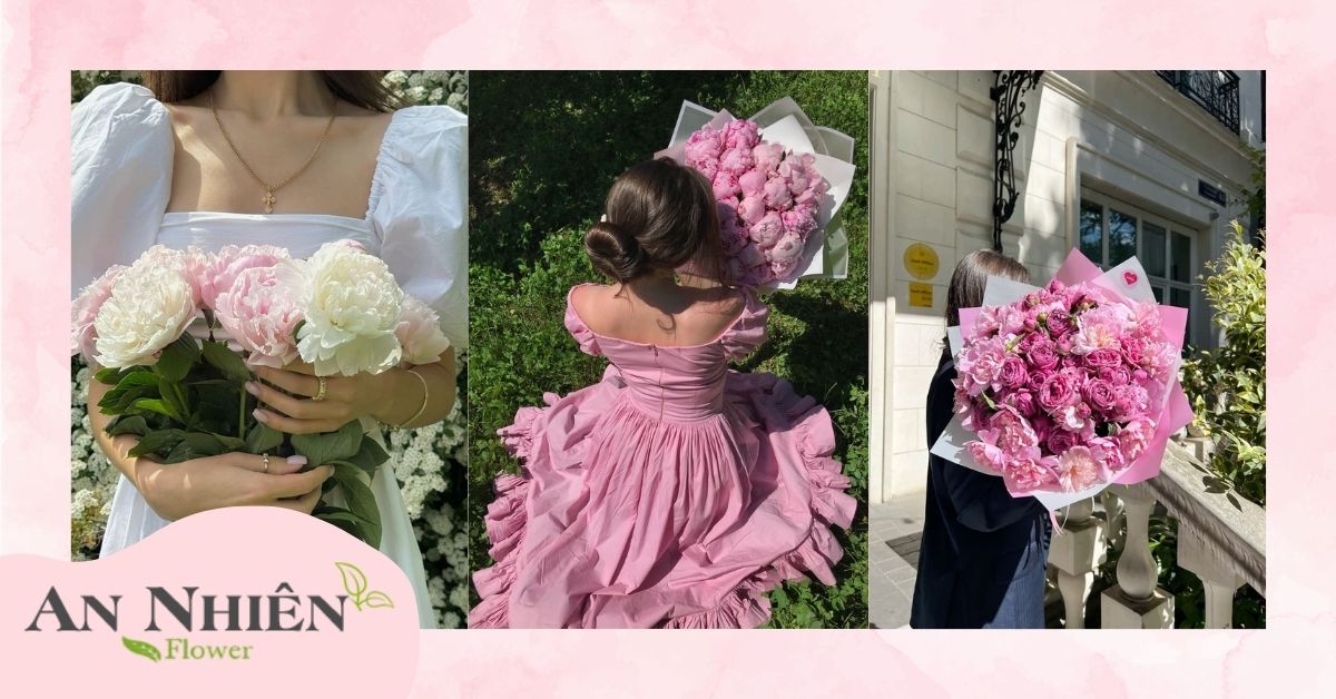 Cách chọn hoa mẫu đơn tặng người yêu