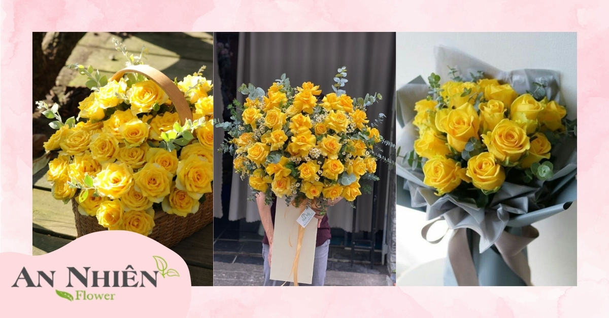 Giá hoa hồng vàng 2025