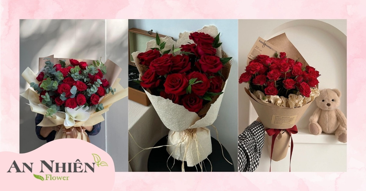 Hoa 20/10 tặng vợ hoặc bạn gái