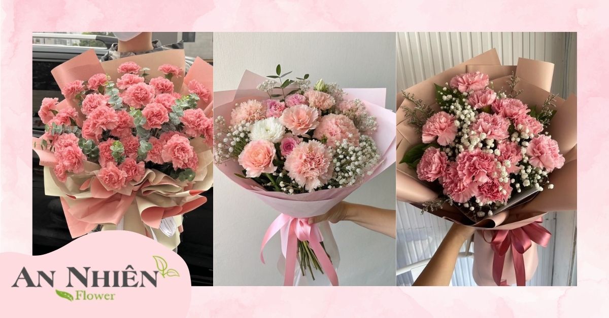 Hoa cẩm chướng tặng vợ