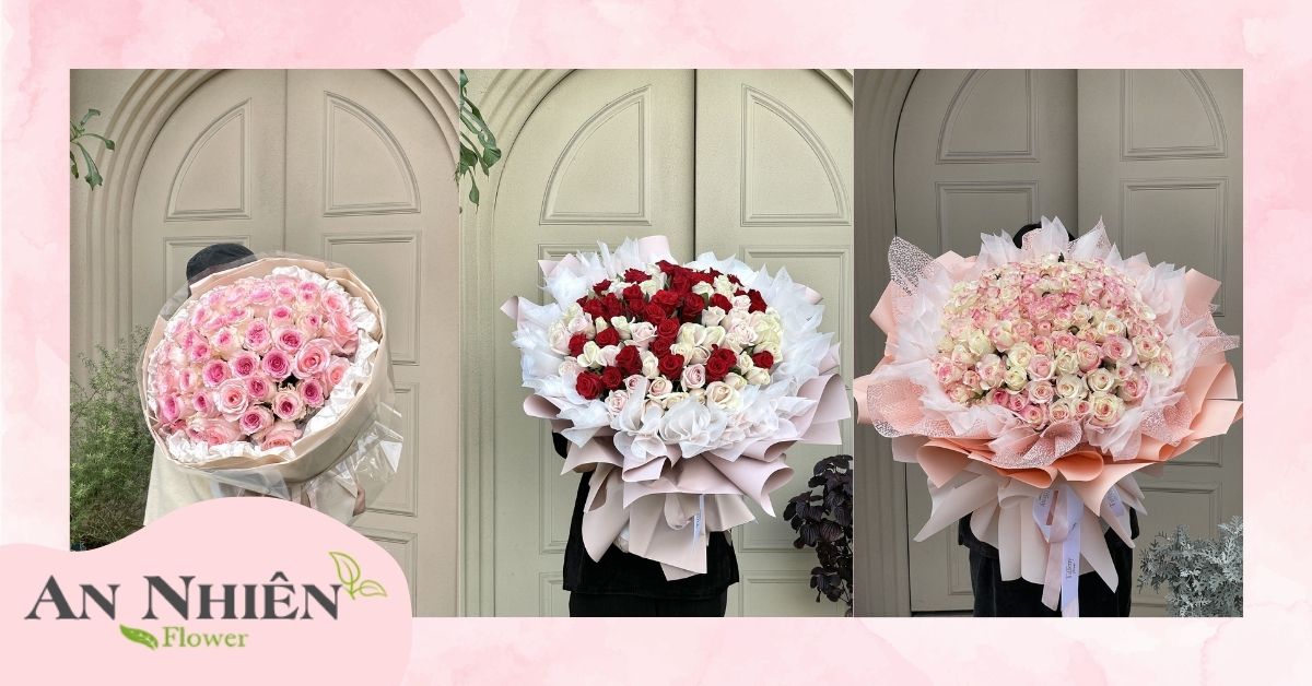 Hoa hồng tặng vợ
