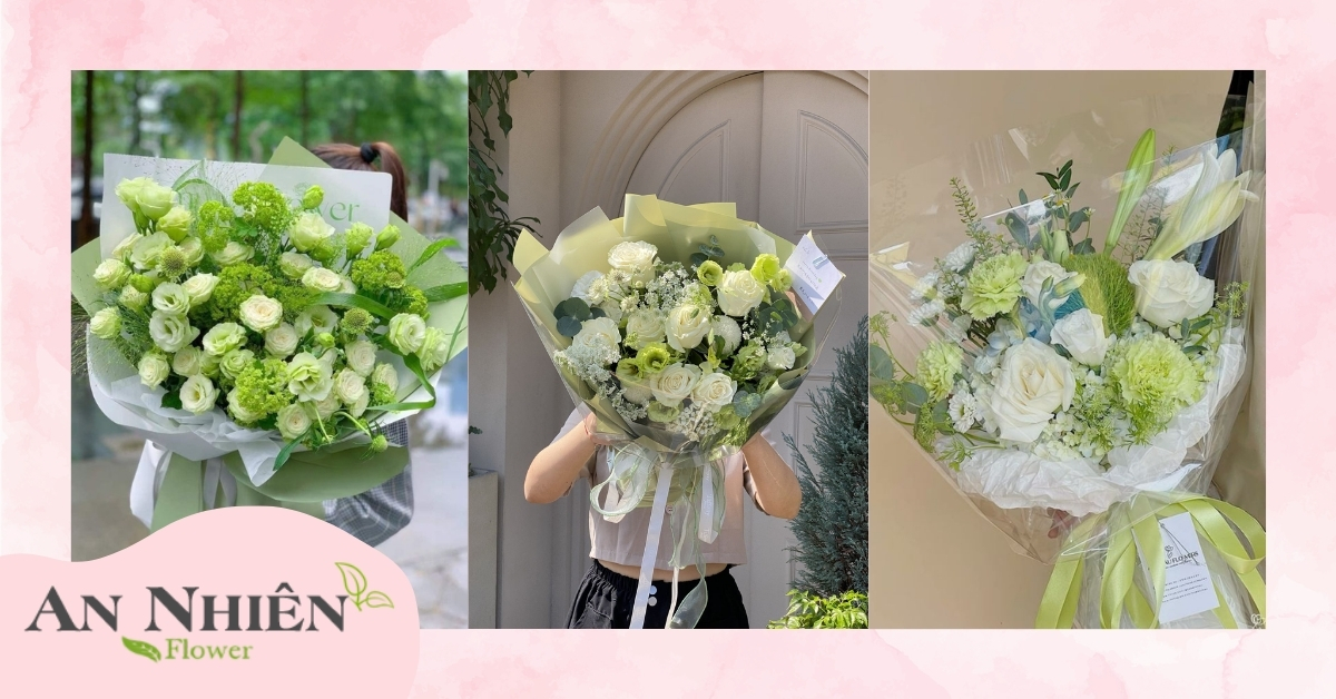 Hoa hồng Valentine màu trắng