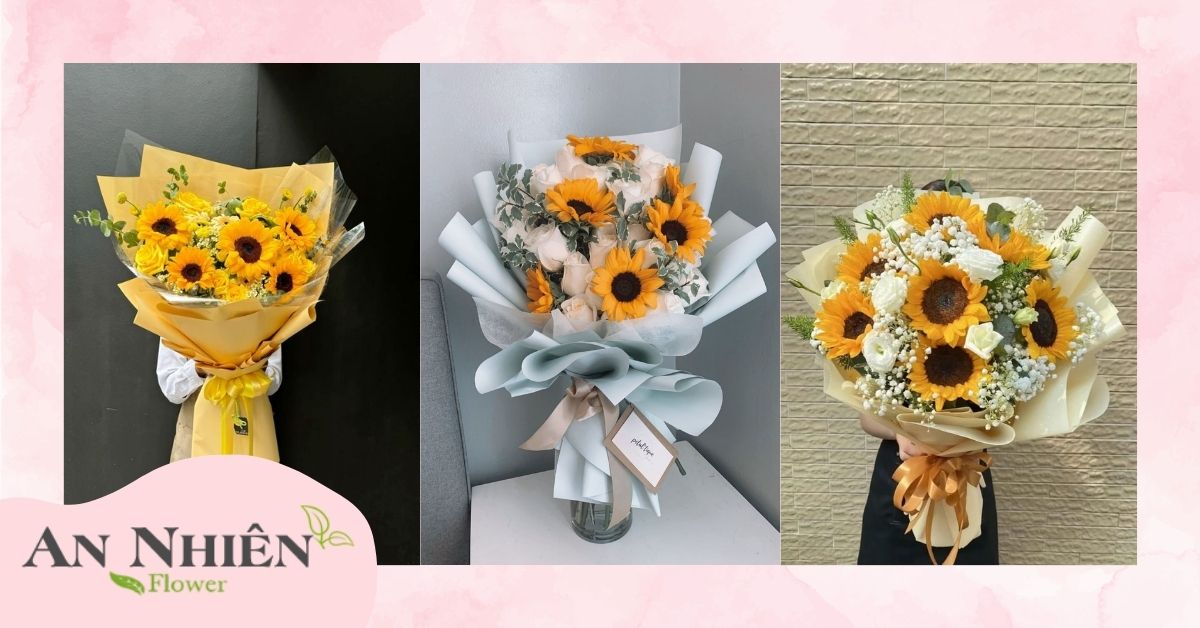 Hoa hướng dương tặng vợ