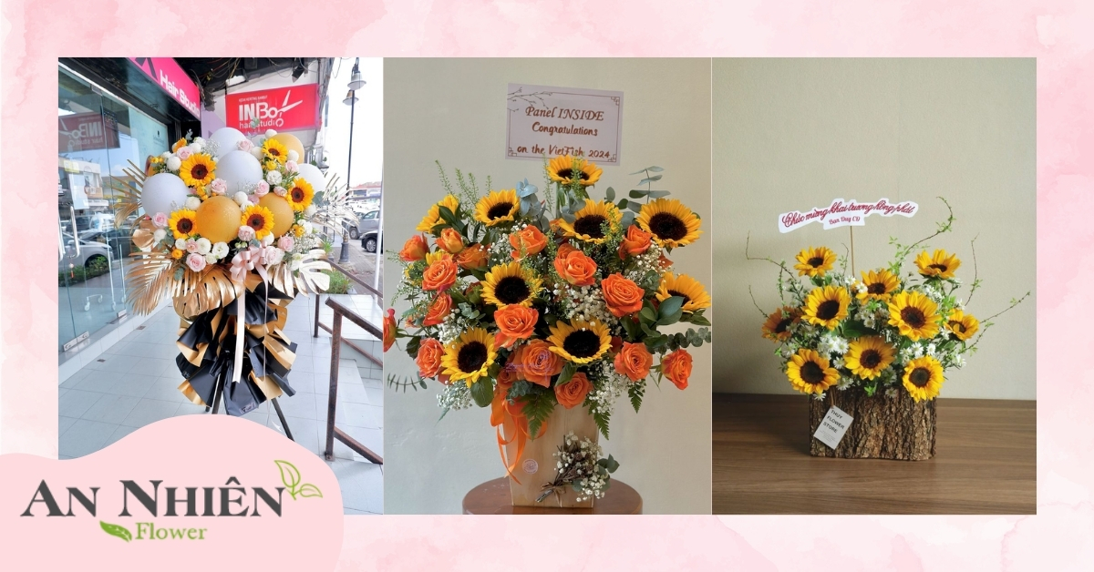 Ý nghĩa hoa khai trương hướng dương