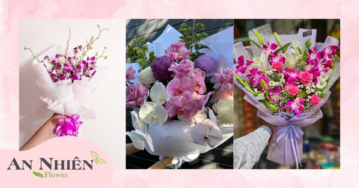 Hoa lan hồ điệp tặng vợ