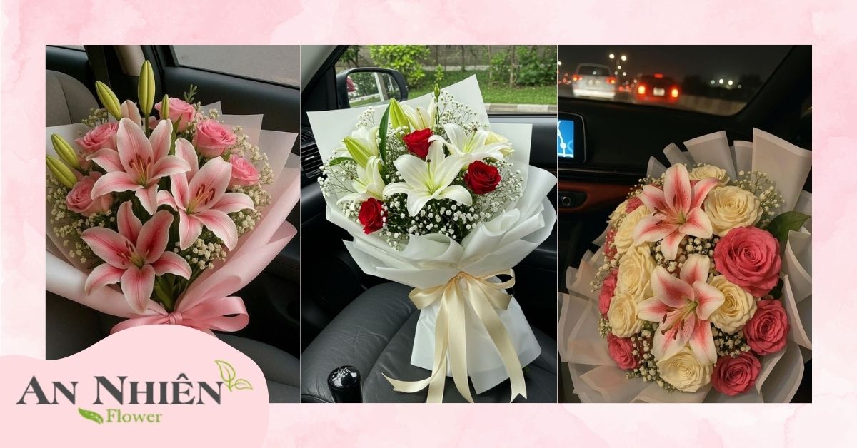 Hoa ly tặng người yêu