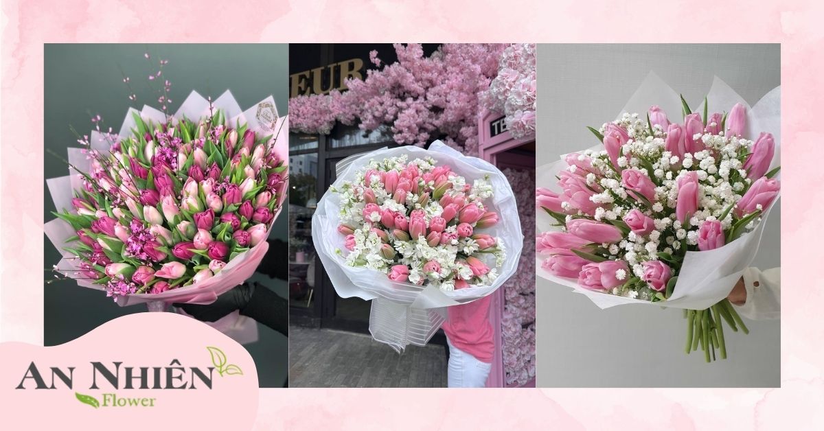 Hoa tulip tặng vợ