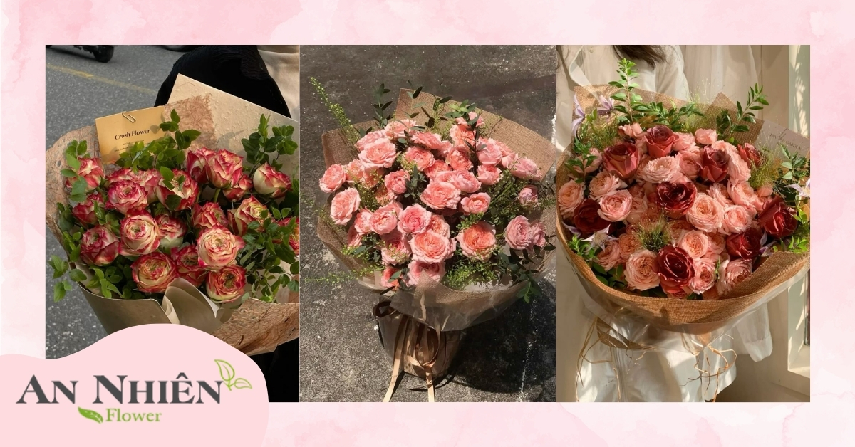 Một số mẫu hoa hồng Valentine đẹp