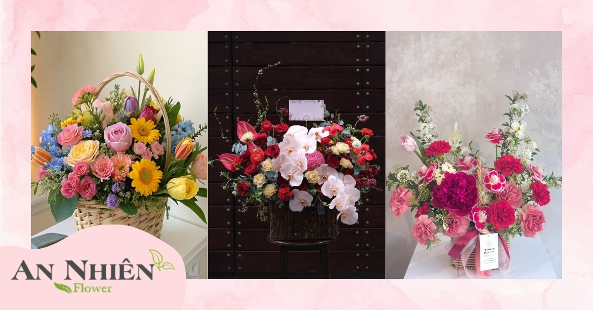 Nên chọn giỏ hoa khai trương nào cho từng dịp?