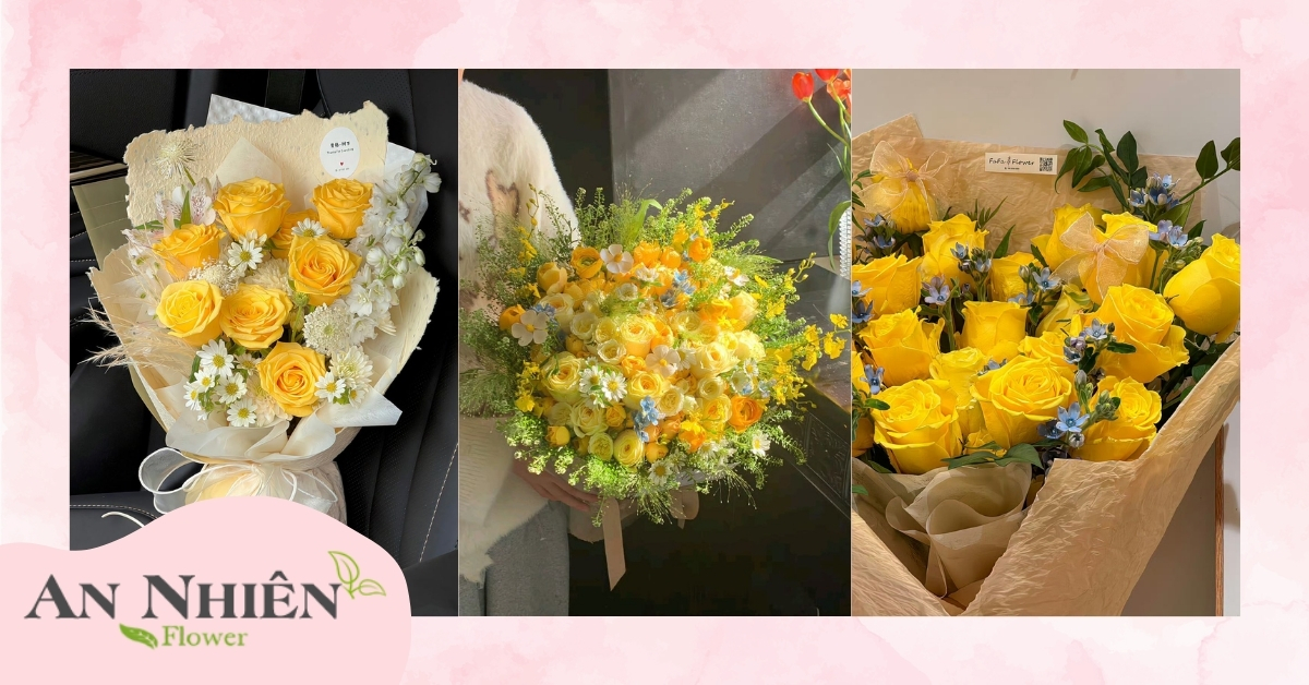 Những dịp phù hợp để tặng hoa hồng vàng