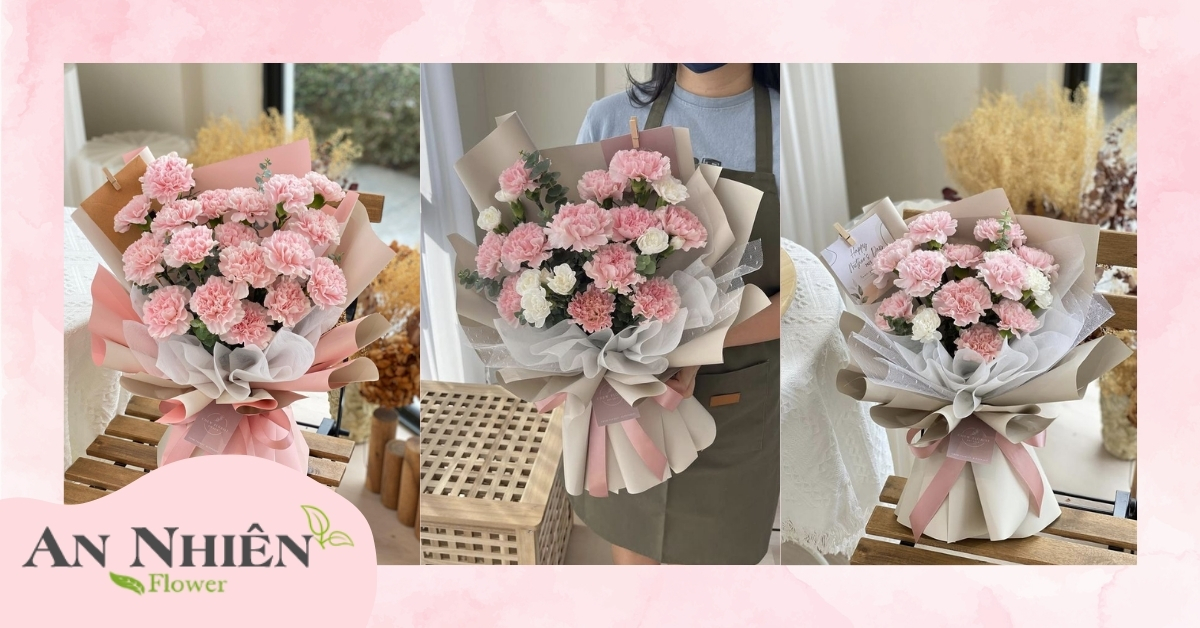 Hoa cẩm chướng tặng mẹ