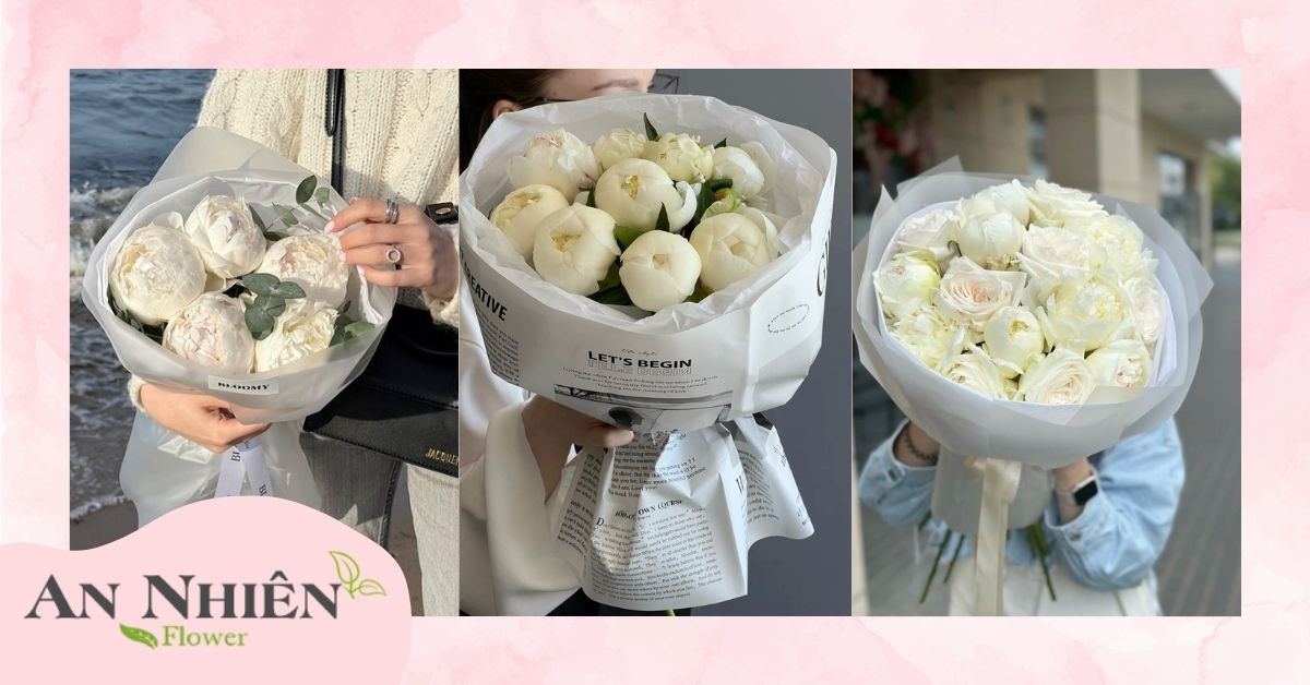 Ý nghĩa hoa mẫu đơn trắng