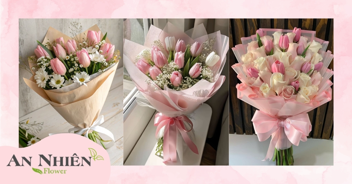 Hoa tulip tặng mẹ