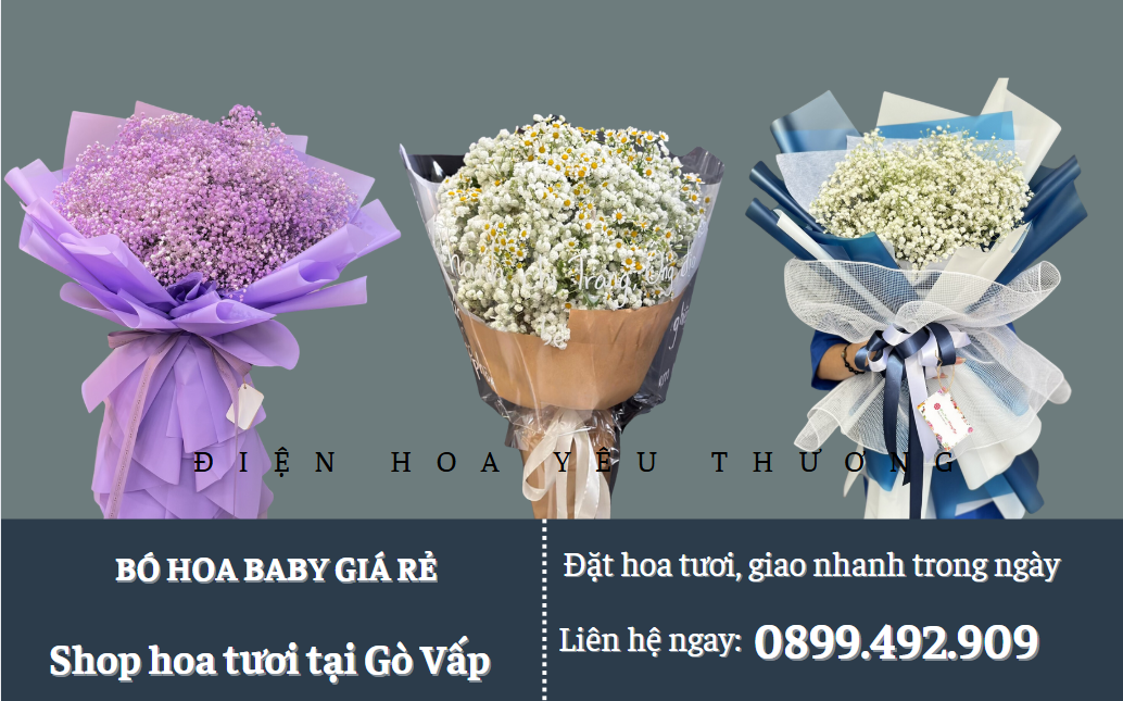 Bó hoa baby giá rẻ