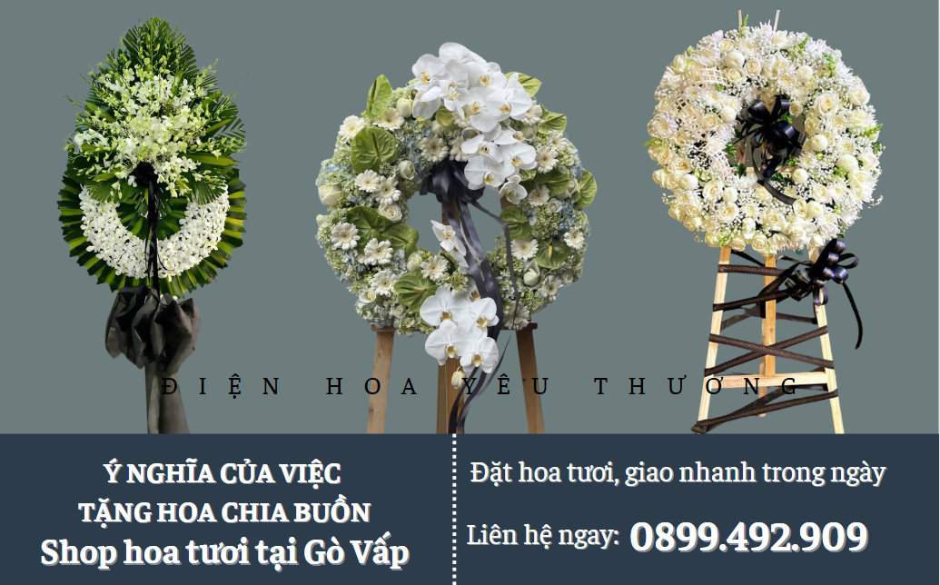 Ý nghĩa của việc tặng hoa chia buồn