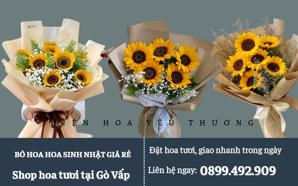 Bó hoa sinh nhật giá rẻ