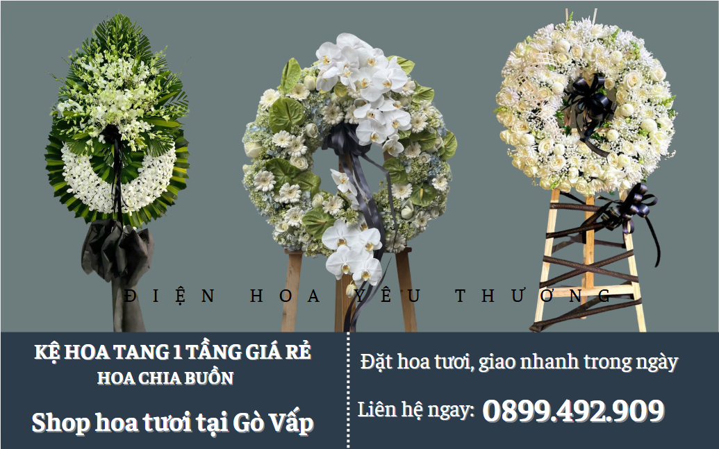 Mẫu kệ hoa tang 1 tầng giá rẻ