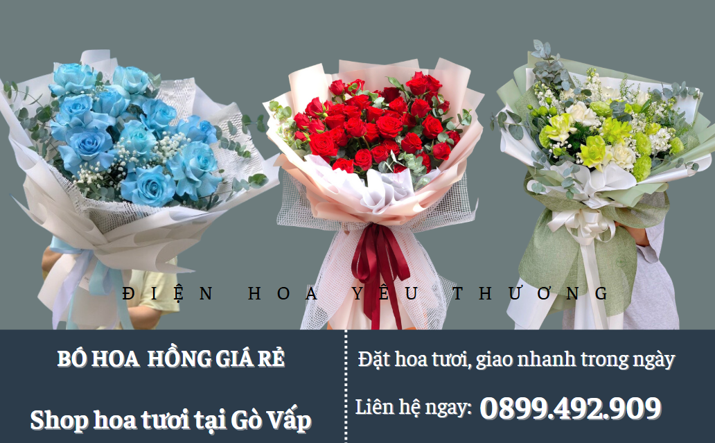 Mẫu bó hoa hồng giá rẻ