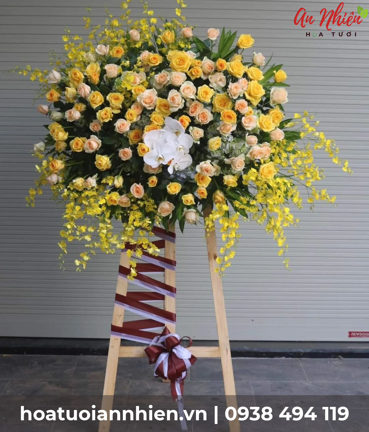 lẵng hoa tặng 20-10