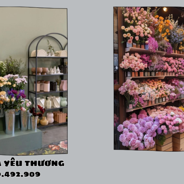 Cửa hàng hoa đường Quang Trung Gò Vấp uy tín