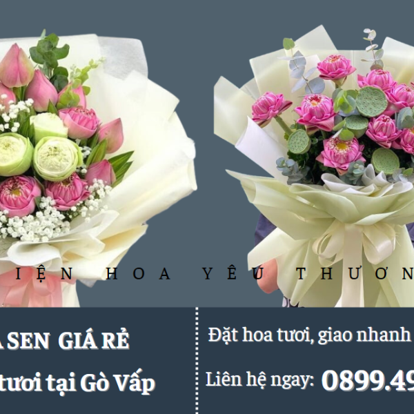Khám phá những mẫu bó hoa sen giá rẻ đẹp và ý nghĩa