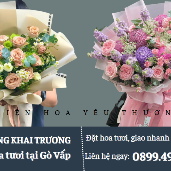 Hoa hồng khai trương quà chúc mừng khởi đầu đầy ý nghĩa