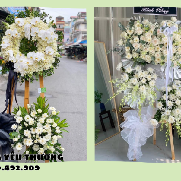 Đặt hoa chia buồn Gò Vấp – Giao nhanh, trang trọng