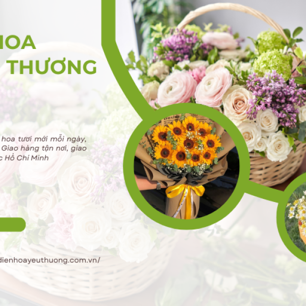 Mua hoa hướng dương ở đâu đẹp và chất lượng với giá tốt