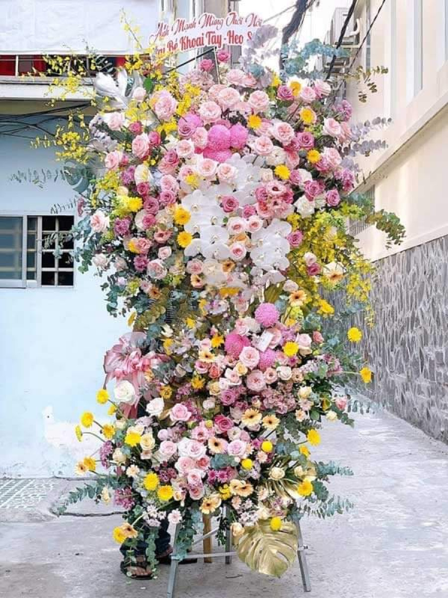 Kệ Hoa Khai Trương Phúc Thành