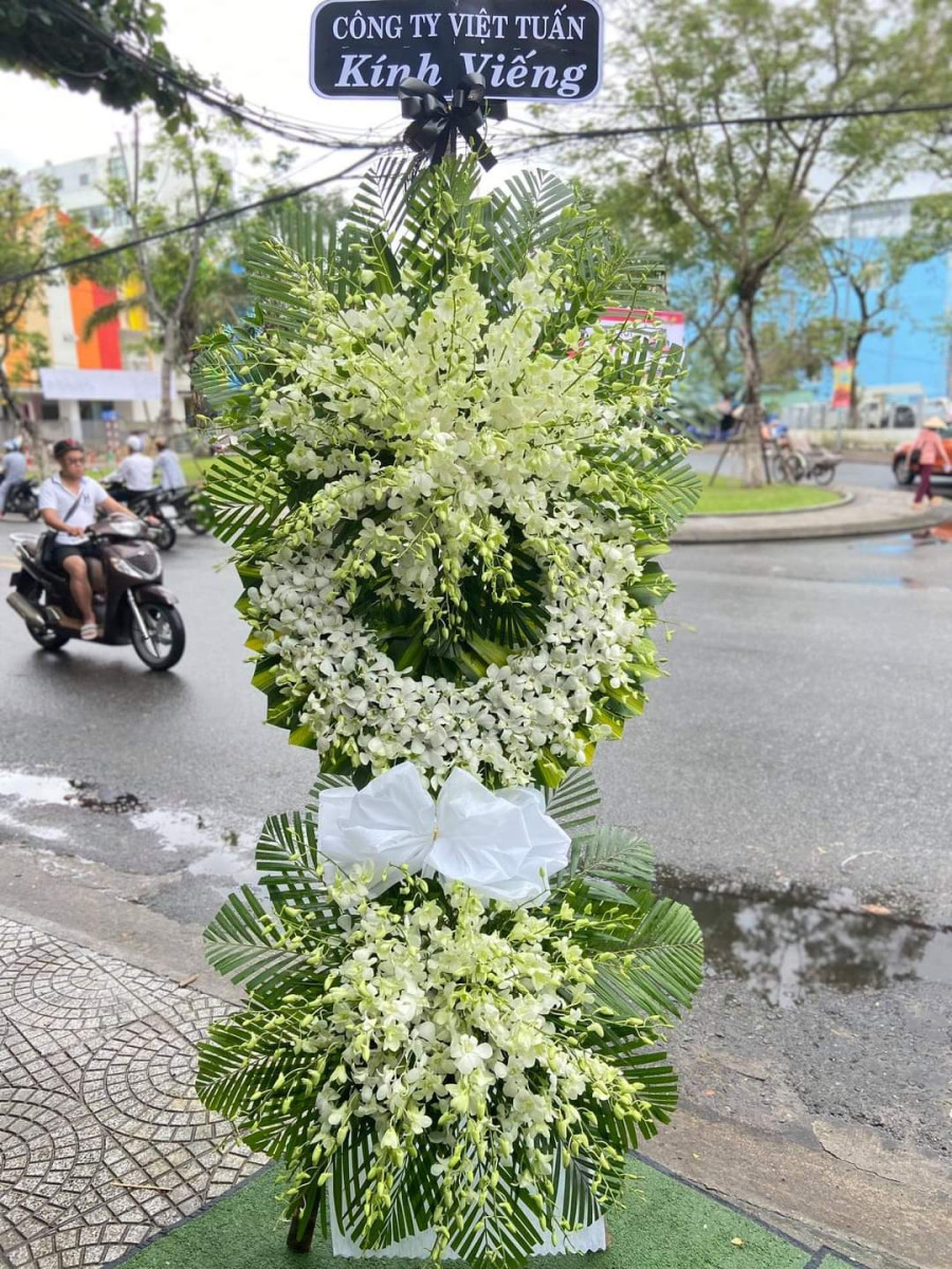 Vòng Hoa Tang Hoa Rơi Trong Gió