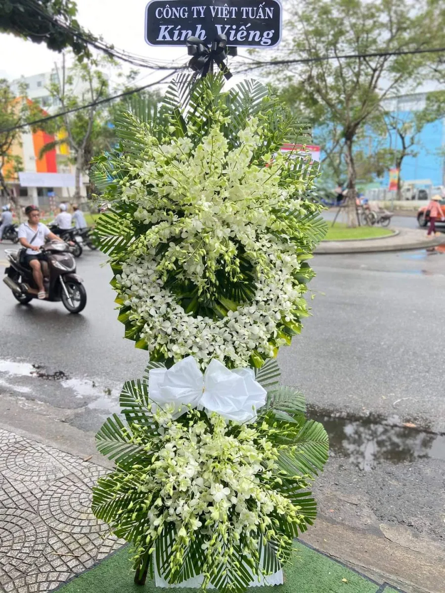 Vòng Hoa Tang Hoa Rơi Trong Gió