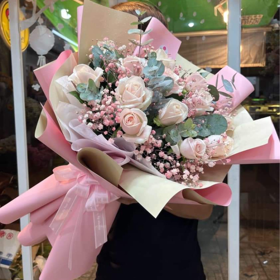 Bó hoa Sắc Màu Bình Yên