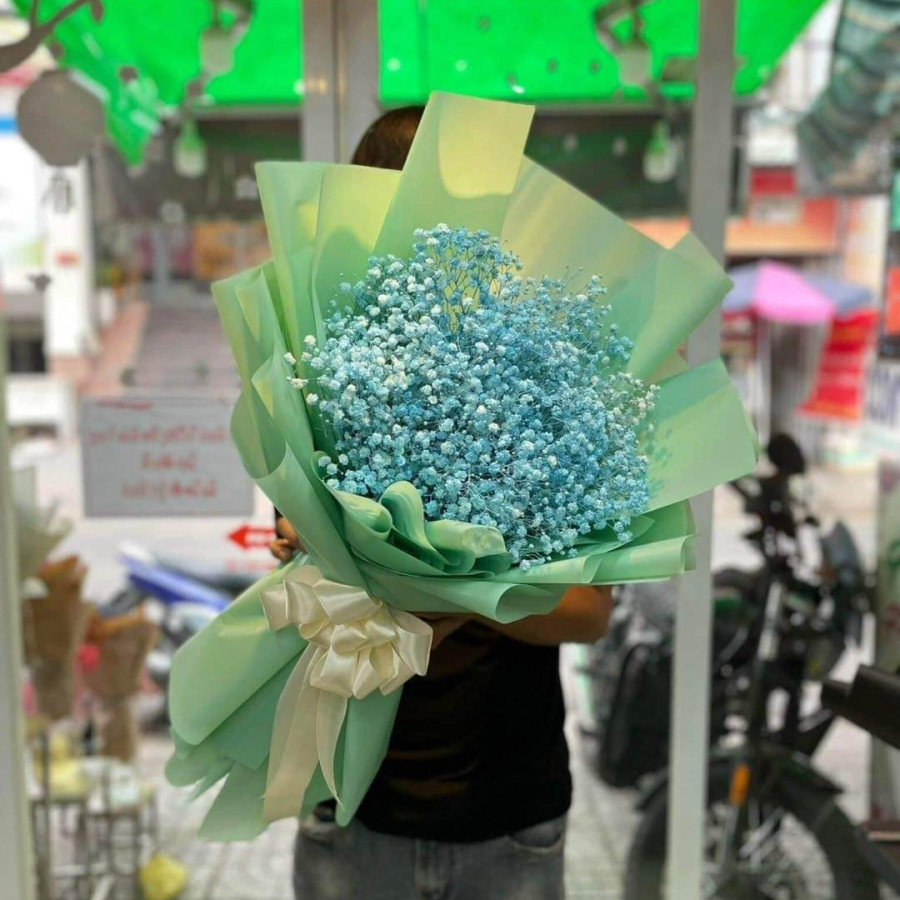 Bó hoa Baby Xanh Ngọc