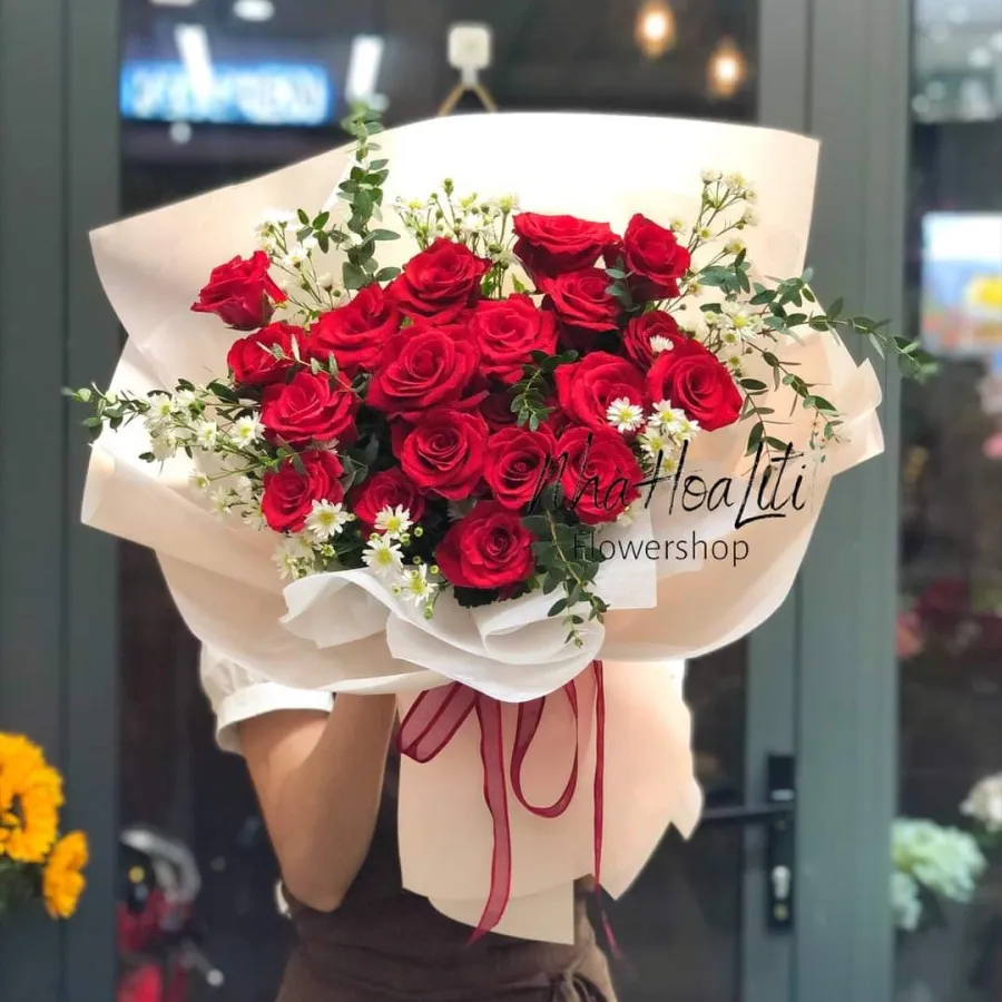 Bó hoa Bầu Trời Yêu Thương