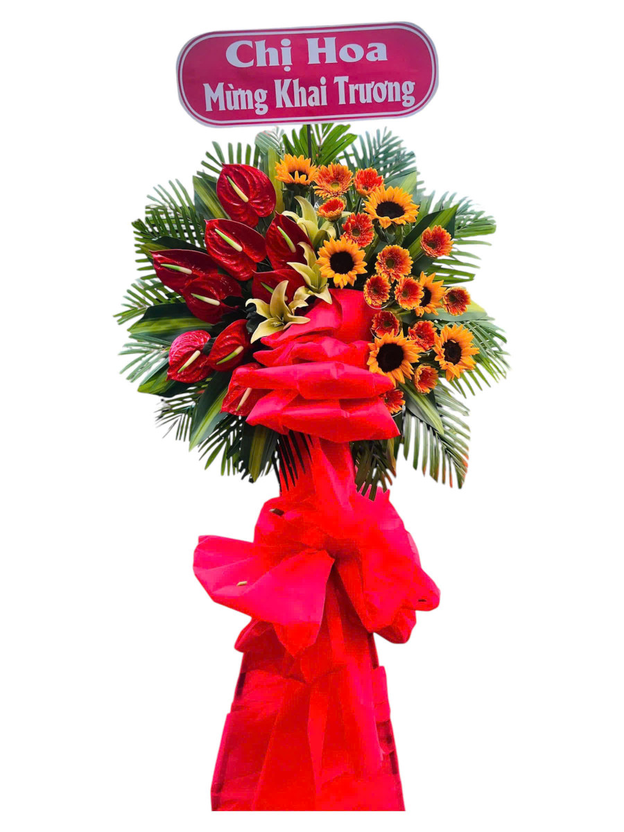 Kệ Hoa Khai Trương Cát Tường