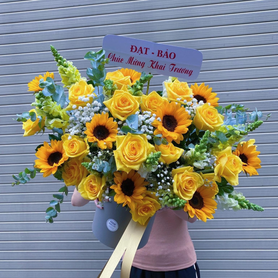 Giỏ Hoa Khai Giảng