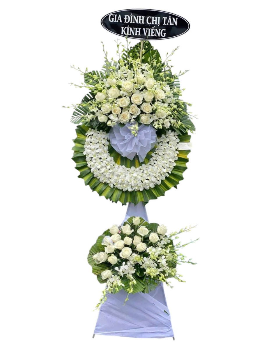 Vòng Hoa Tang Đưa Về Cõi Thiêng