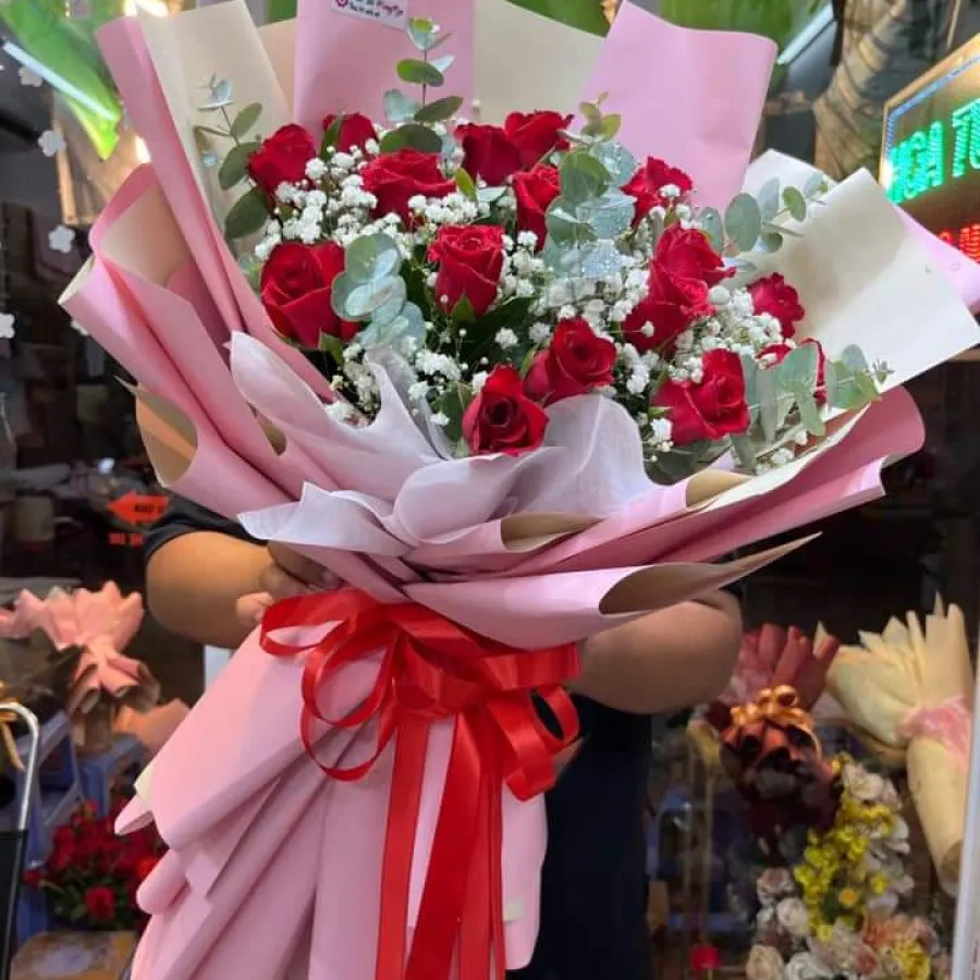 Bó hoa Chuyến Hành Trình Tình Yêu