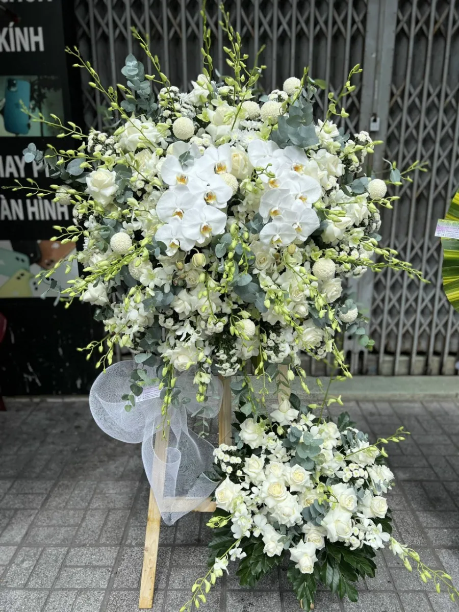 Lẵng Hoa Giấc Ngủ An Lành