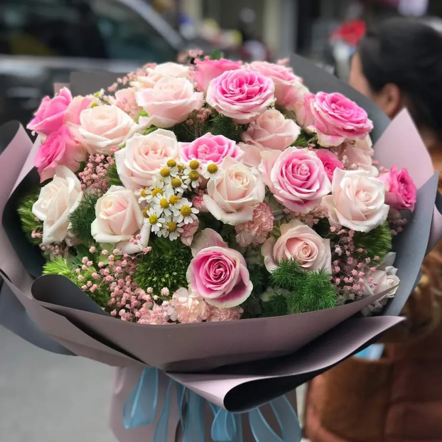 Bó hoa Mơ Mộng Ngày Mới