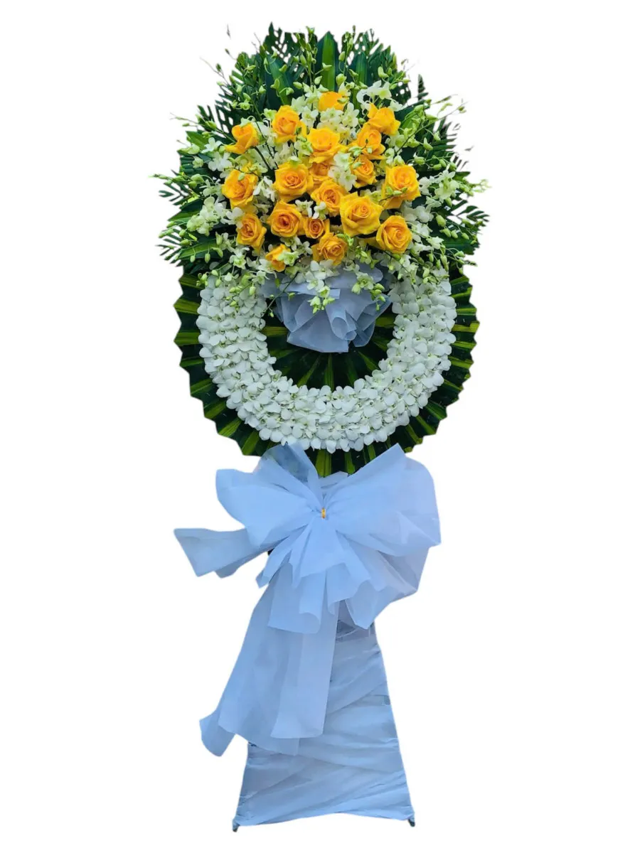 Vòng Hoa Tang Giọt Buồn Đưa Tiễn