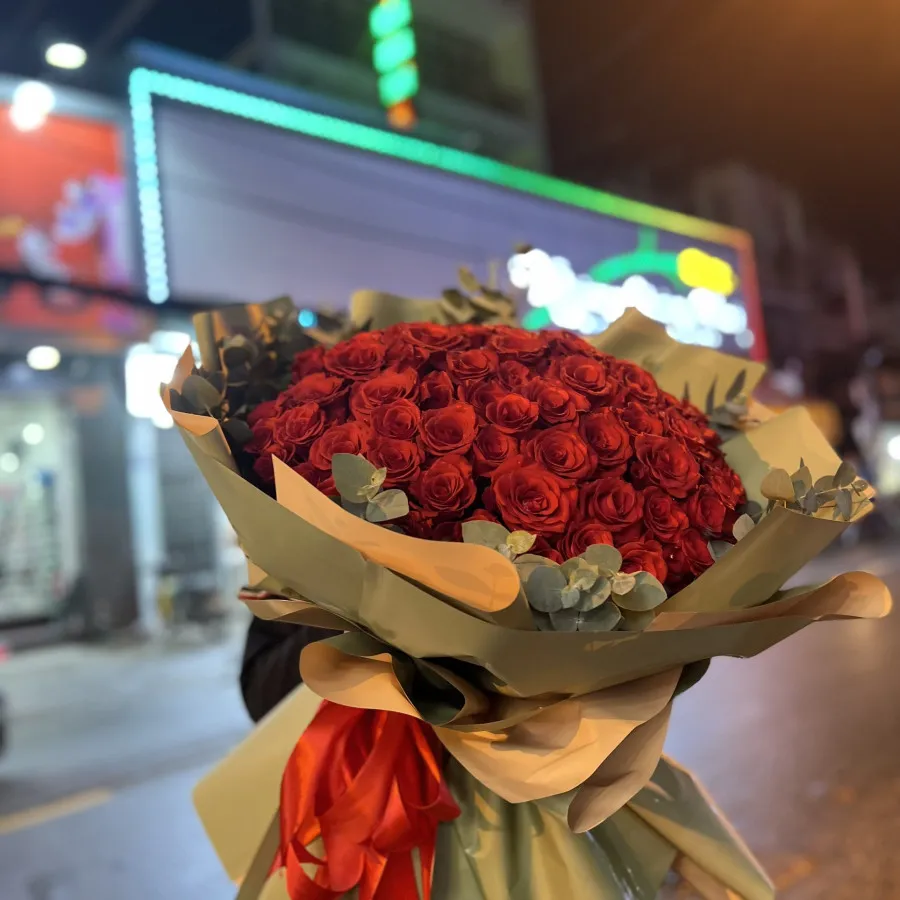 Bó hoa Ánh Sáng Tình Yêu