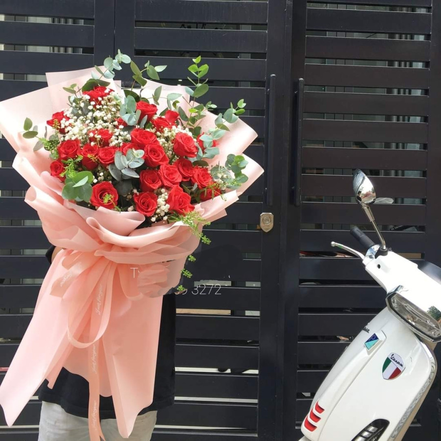 Bó hoa Hồng đỏ