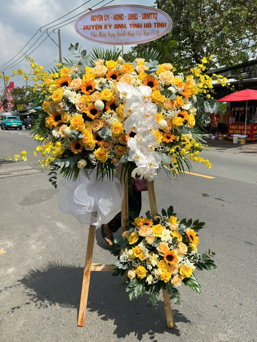 Lẵng Hoa Hồng Vinh