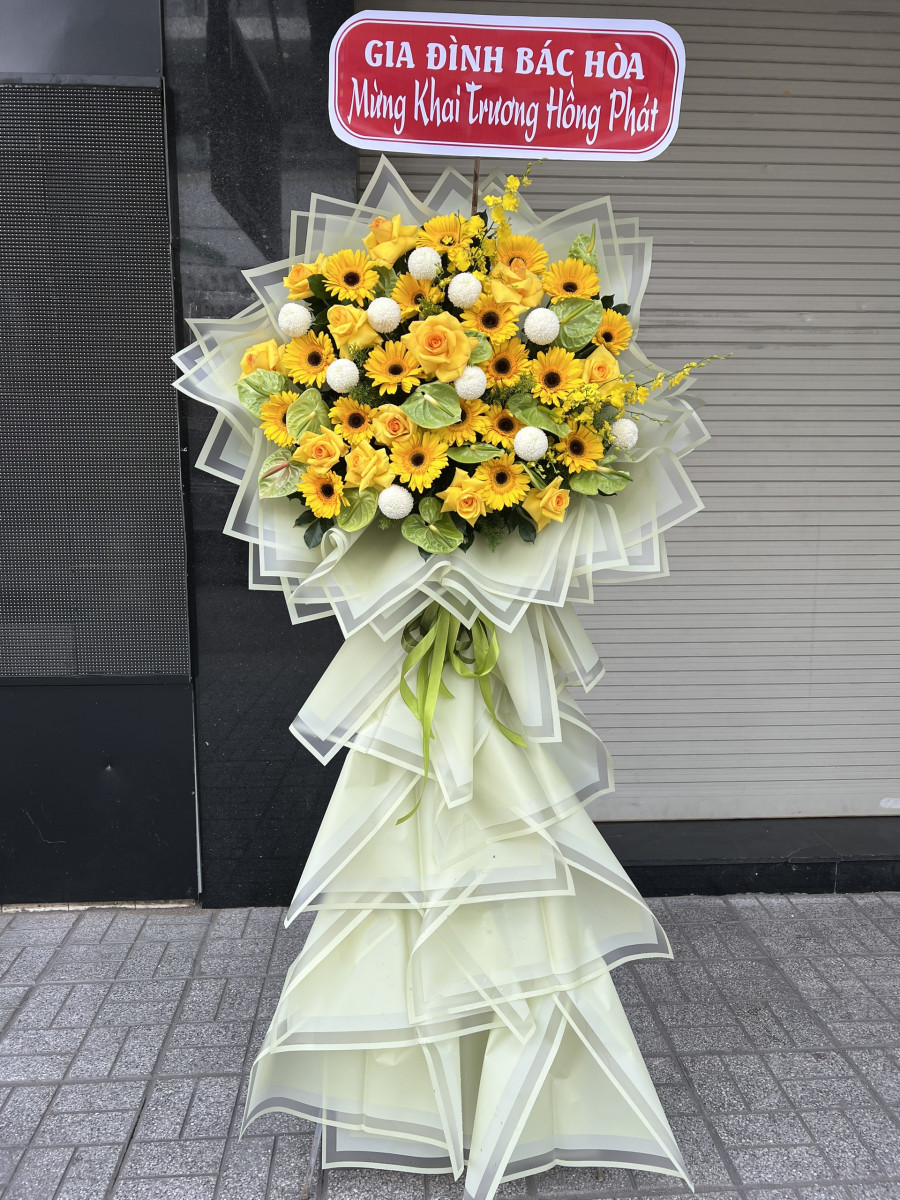 Lẵng Hoa Khai Xuân