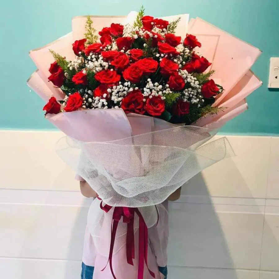 Bó hoa Hạnh Phúc Vĩnh Cửu