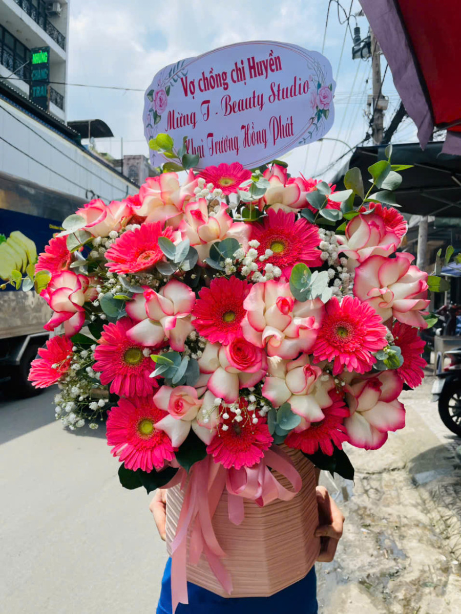 Giỏ Hoa tặng 20/10