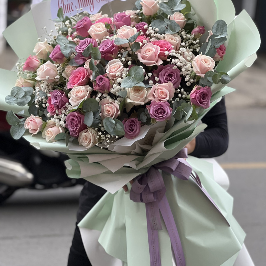 Bó hoa Bản Tình Ca Mùa Xuân