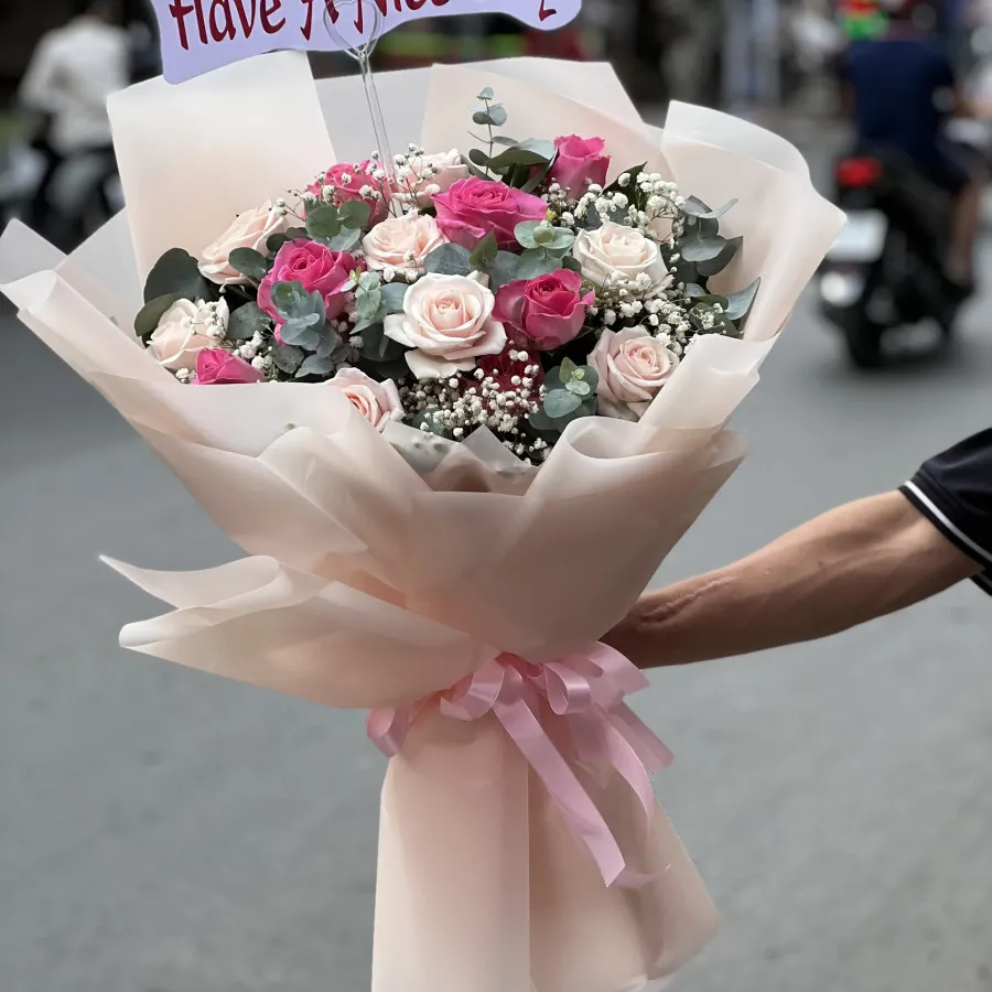 Bó hoa Sắc Màu Cuộc Sống